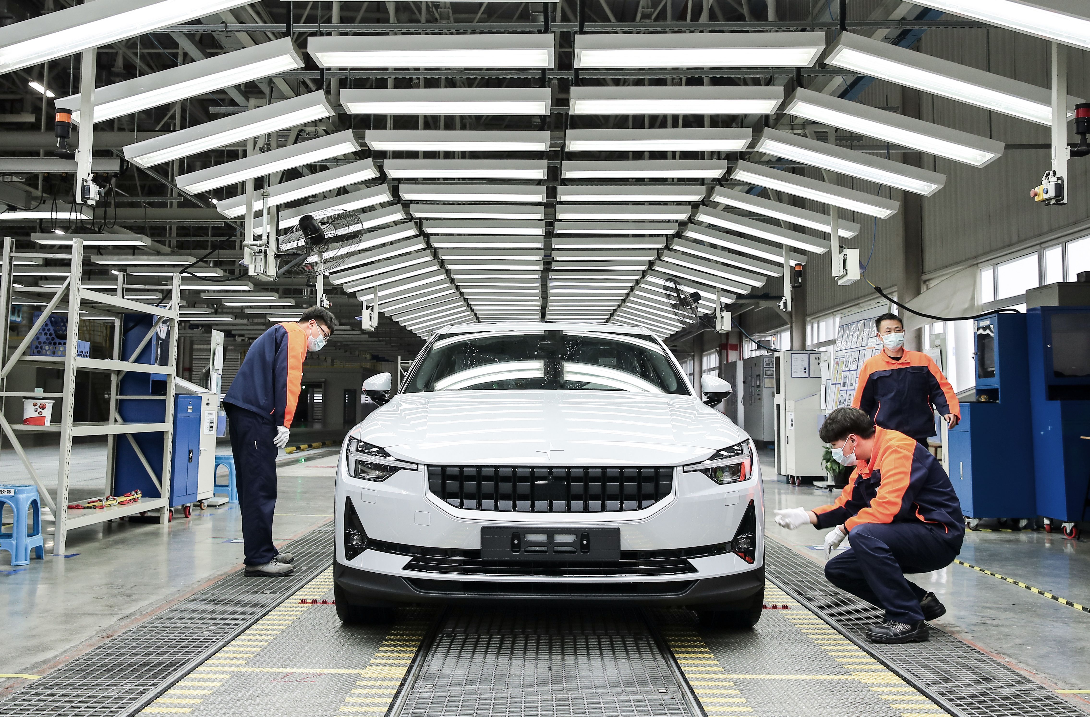 Polestar 2 store production