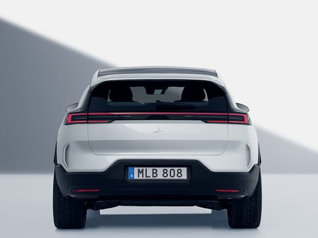 Polestar 3 rear end view